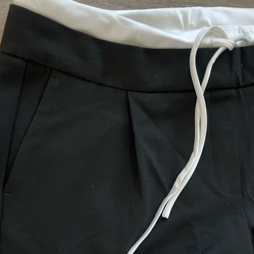 NWT🔖 House Of Harlow 1960 | Satin White Peep Waistband Trousers - Medium - Picture 5 of 7